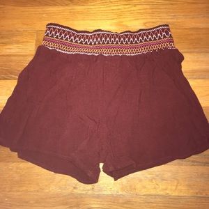 Mossimo Shorts Maroon